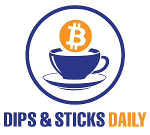 Dips & Sticks Daily Bitcoin Investing Logo